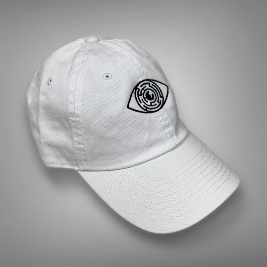 MAZE GAZE WHITE CAP - Maze Streetwear