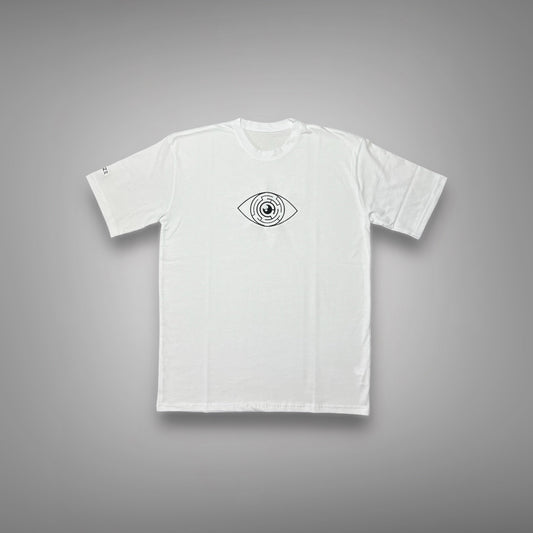 MAZE GAZE WHITE OVERSIZED T - SHIRT - Maze Streetwear