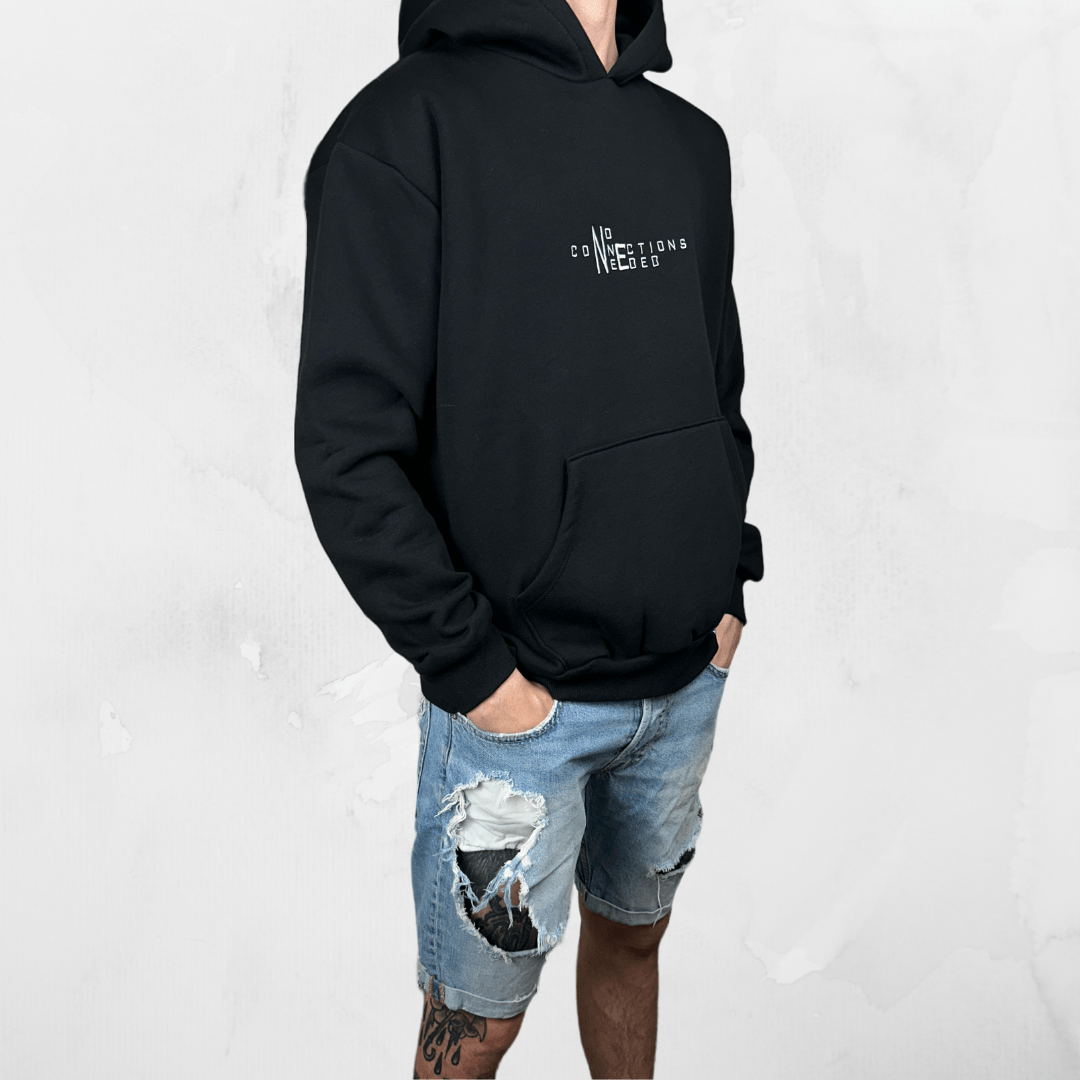 No Connections Needed Hoodie - Maze Streetwear